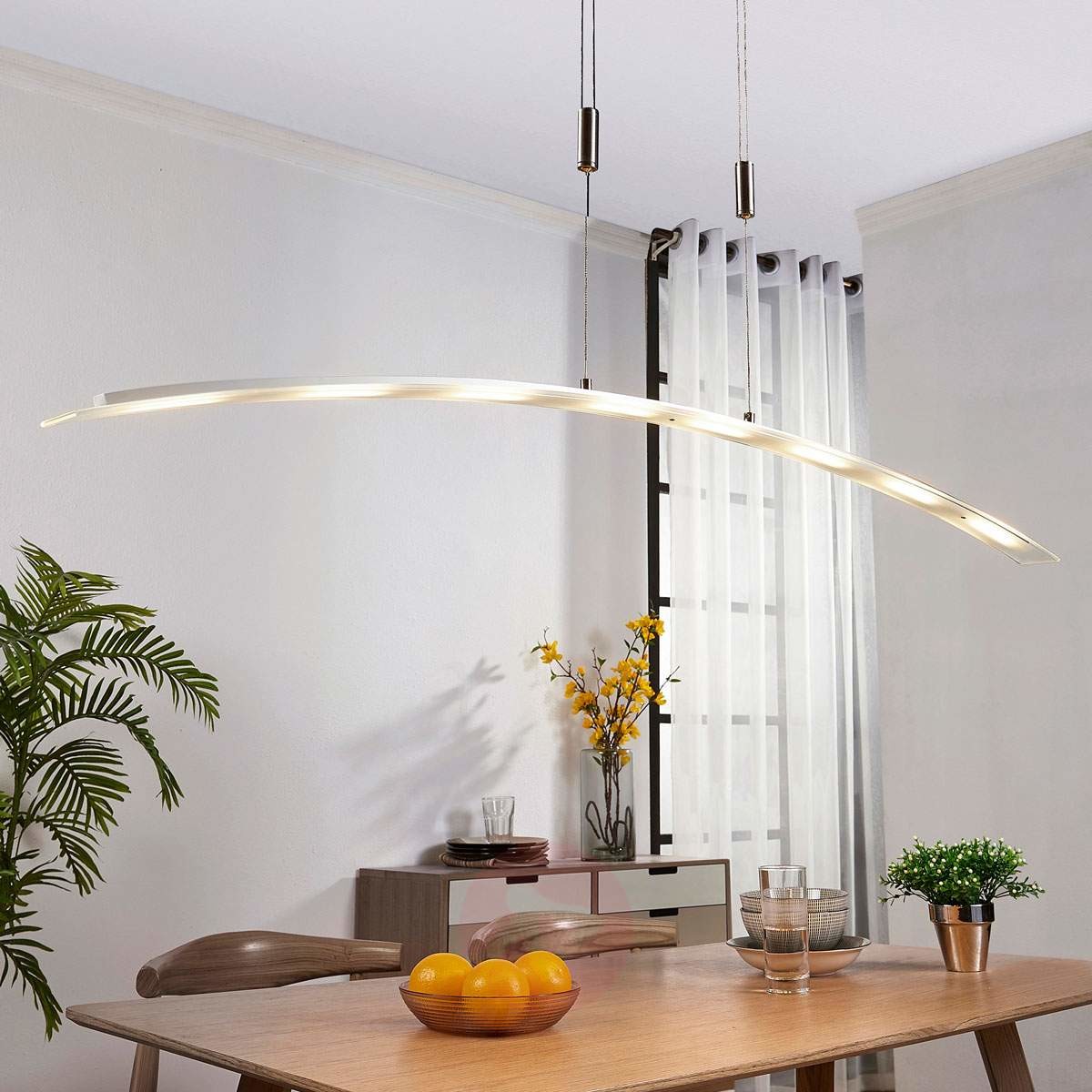 Lampa wisząca LED Manon z regulacją wysokości