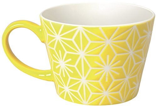 Excelsa etnika filiżanka Jumbo 415 ML, porcelana, żółty, 11 x 11 x 8 cm 49433