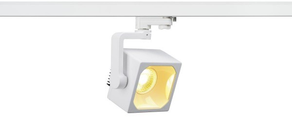 Zdjęcia - Żyrandol / lampa Cube EURO , spot do szyny wysokonapięciowej 3-fazowej, LED, 3000K, kolor bi 