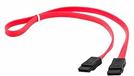 PremiumCord Premium Cord 0,75 m kabel do transmisji danych SATA 1,5/3,0 GBit/s, czerwony