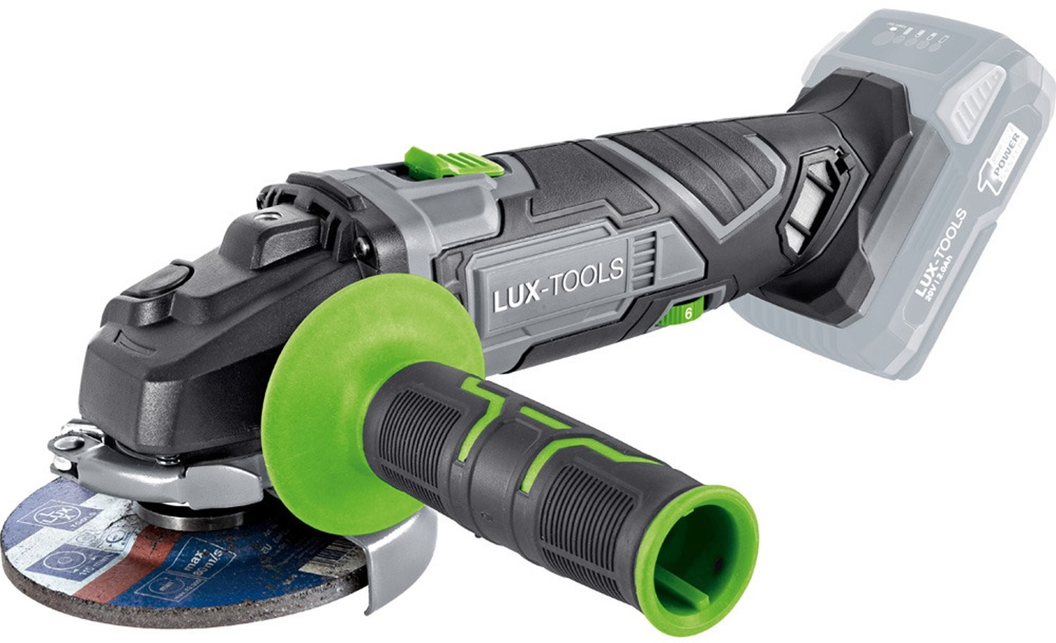 LUX-TOOLS LUX-Tools Szlifierka kątowa 11 5 mm 20V A-ST-20 bez akumulatora)