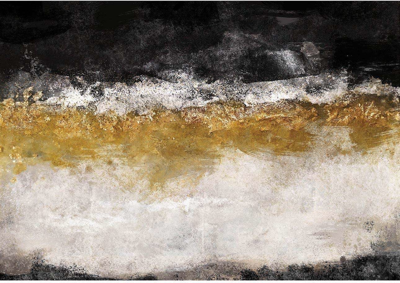 Dekoria Obraz na płótnie Black&Gold Impression 100 x 70 cm 186-000-29