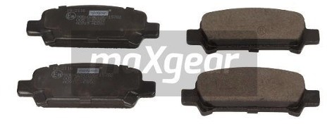 MaxGear Zestaw klocków hamulcowych, hamulce tarczowe 19-2116