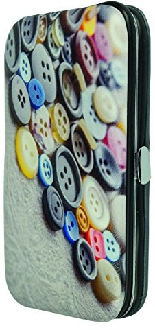 Kleiber 93022 naehetui  Guziki do szycia i podczas podróży, tworzywo sztuczne/metal, szary, 12 X 7 X 1, 5 cm 930-22