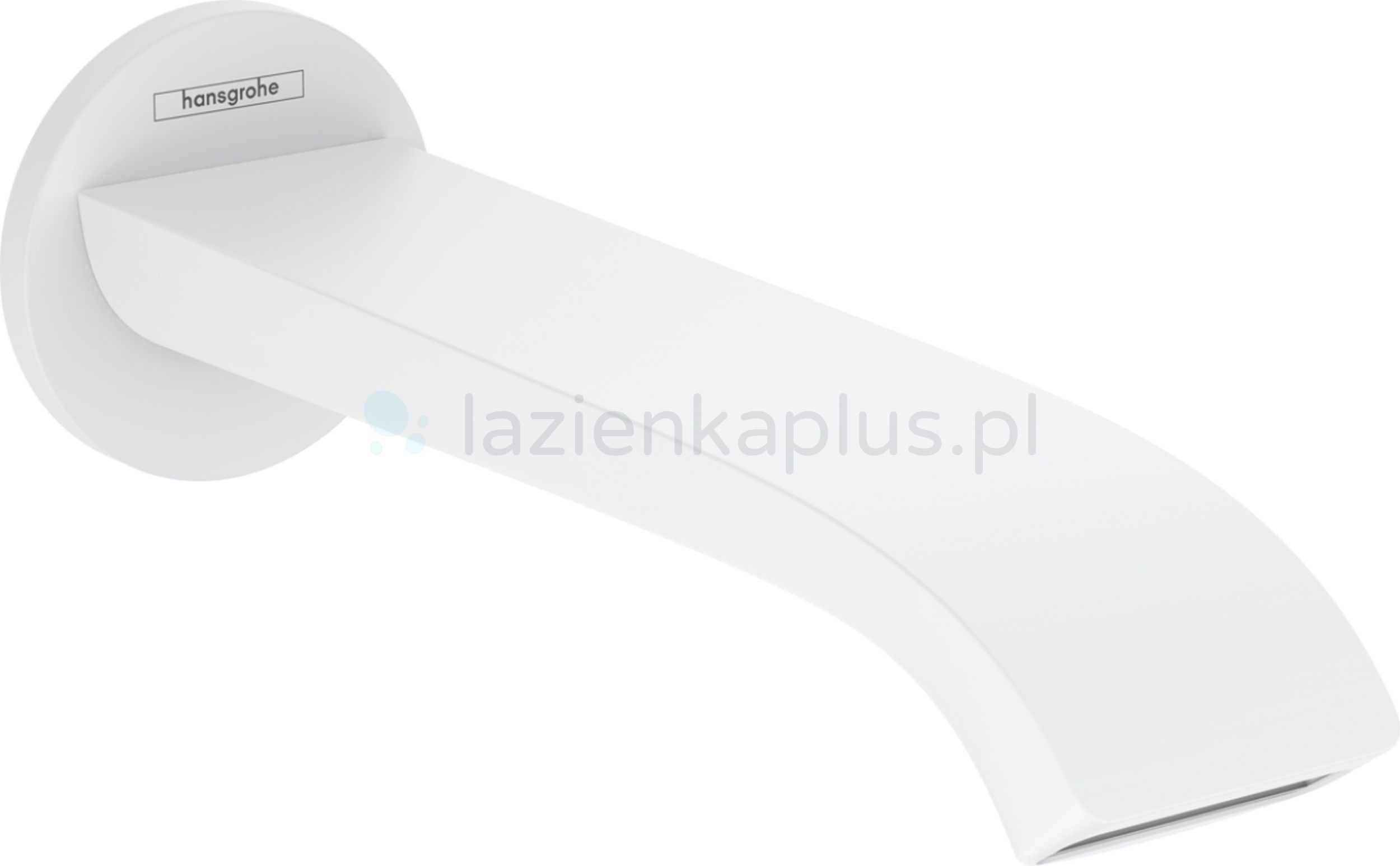 Zdjęcia - Pozostałe artykuły hydrauliczne Hansgrohe Vivenis - Wylewka wannowa, biały mat 75410700 