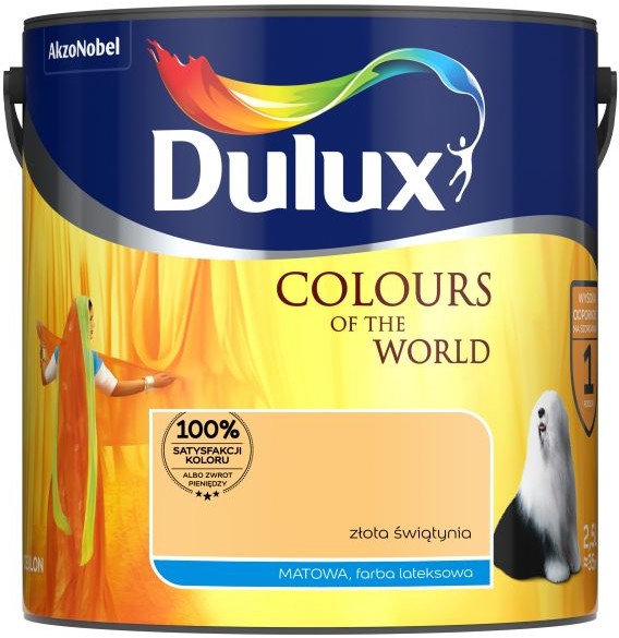 Dulux Kolory świata Złota świątynia 2,5L