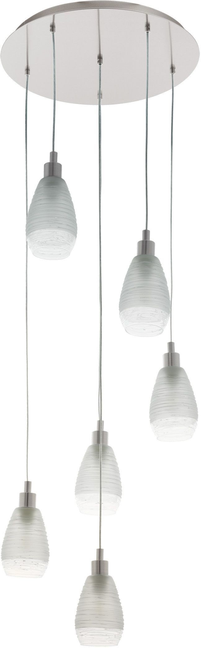 Eglo SIRACUSA 39502 lampa wisząca 6x60W/E27 IP20