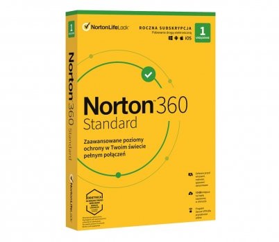 Symantec Norton 360 Standard 1st 12m płatności online szybka bezpieczna dostawa oraz możliwość zwrotu do 15 dni 21408666