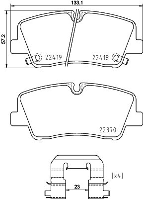 BREMBO P 30 089 P 30 089