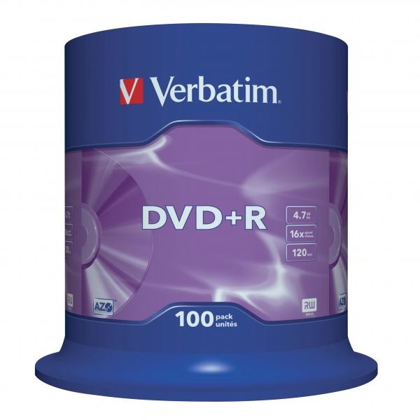 Verbatim Płyta DVD-R 4.7GB Cake 100szt