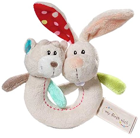 Nici 37877 parka greif ring Rabbit Tilli i miś Taps z grzechotka N37877