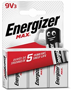 Energizer MAX baterie alkaliczne 9 V, 3 sztuki E300116100