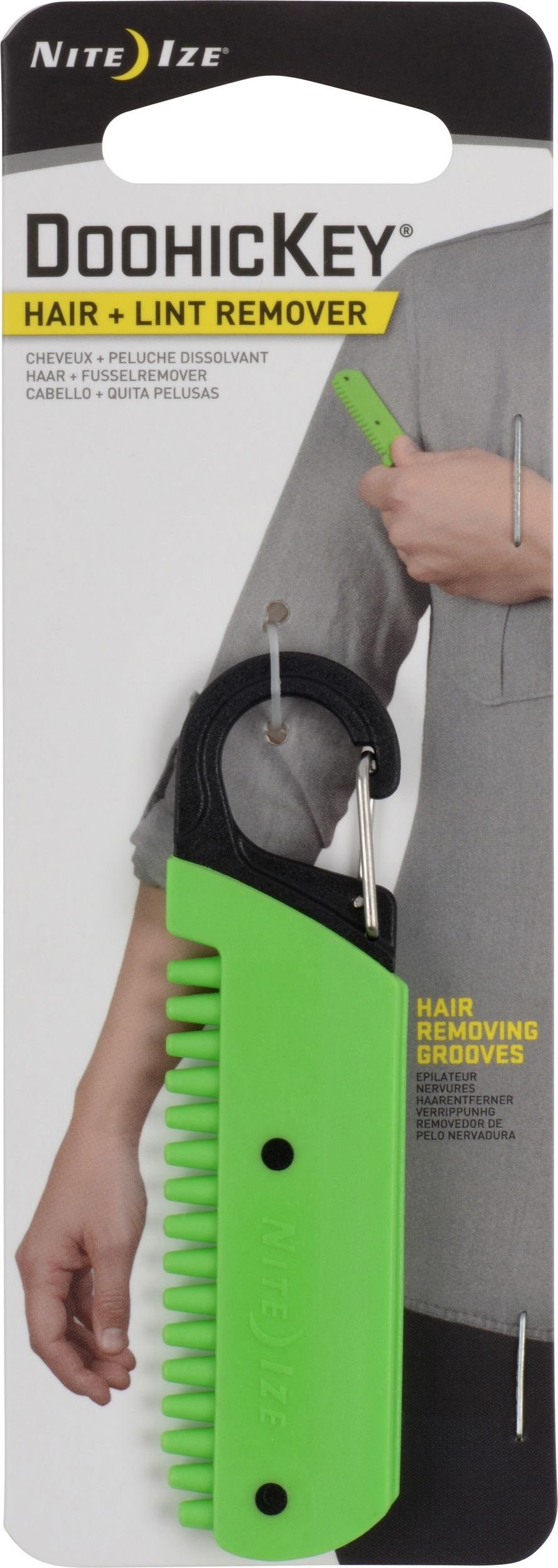 Nite Ize Nite Ize Nite Ize Brelok do usuwania sieści z materiałów Doohickey zielony/czarny KMTHR-17-R3