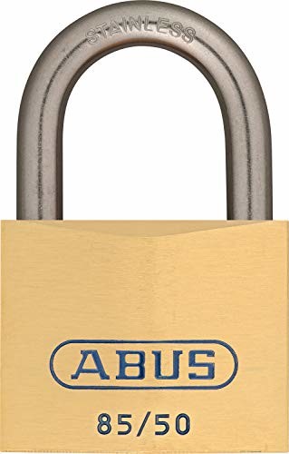 Abus ABUS kłódka mosiężna 85ib/50, 04837 1327127132