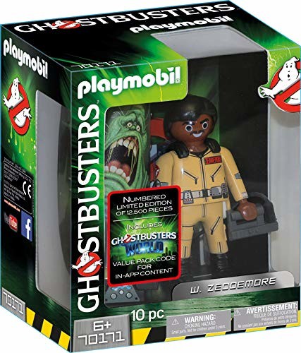 PLAYMOBIL 70171 Ghostbusters Figurka kolekcjonerska W. Zeddemore, kolorowa