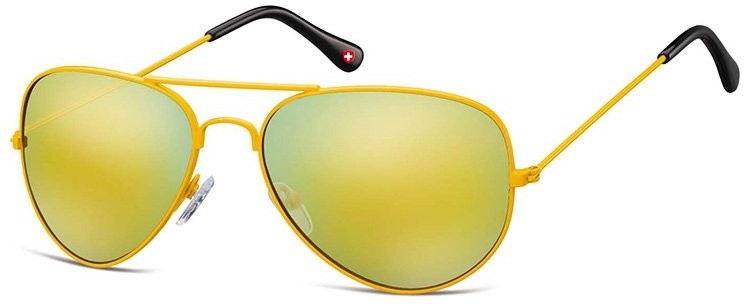 Montana Pilotki okulary aviator lustrzanki MS96G MS96G