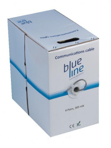 Blue Line Skrętka CAT5e UTP Blue Line CU PE, 305m OUTDOOR CAT5ECUFUTPBL305PE
