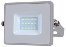 V-tac naświetlacz LED Pro series) VT-10-G SAMSUNG CHIP 10W 4000K 800lm IP65 szary SKU 431
