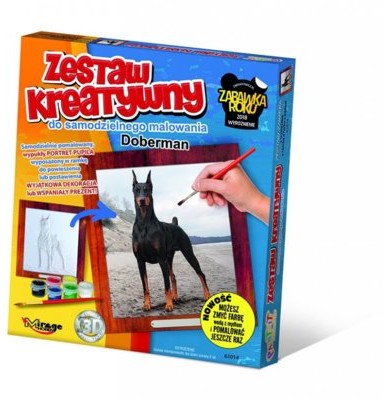 Mirage Hobby Zestaw Kreatywny do malowania Doberman