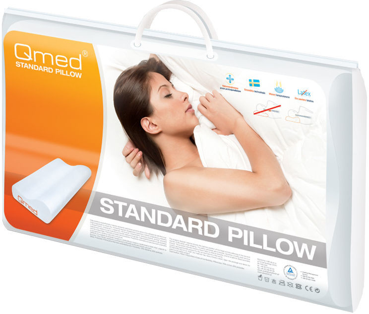 Qmed Szwedzka poduszka ortopedyczna z pamięcią kształtu Standard Pillow (MDQ001105)