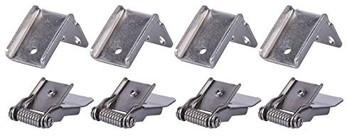 EMOS Emos, Panels-piór 60 × 60 cm, 4 sztuk, nierdzewna, Grey, 10 x 3 x 13 cm ZR9001