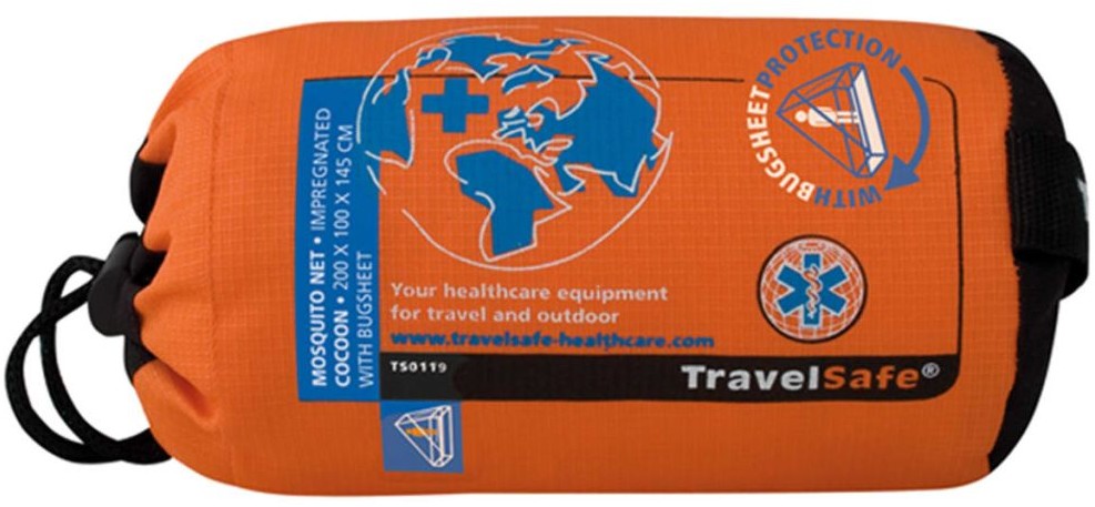 Van Bergen Sports Travelsafe Moskitiera trójkątna, impregnowana, 1 osobowa, TS0119