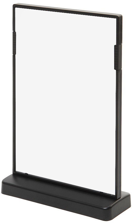 Stojak informacyjny typu T A6 pionowo TA6PBLACK