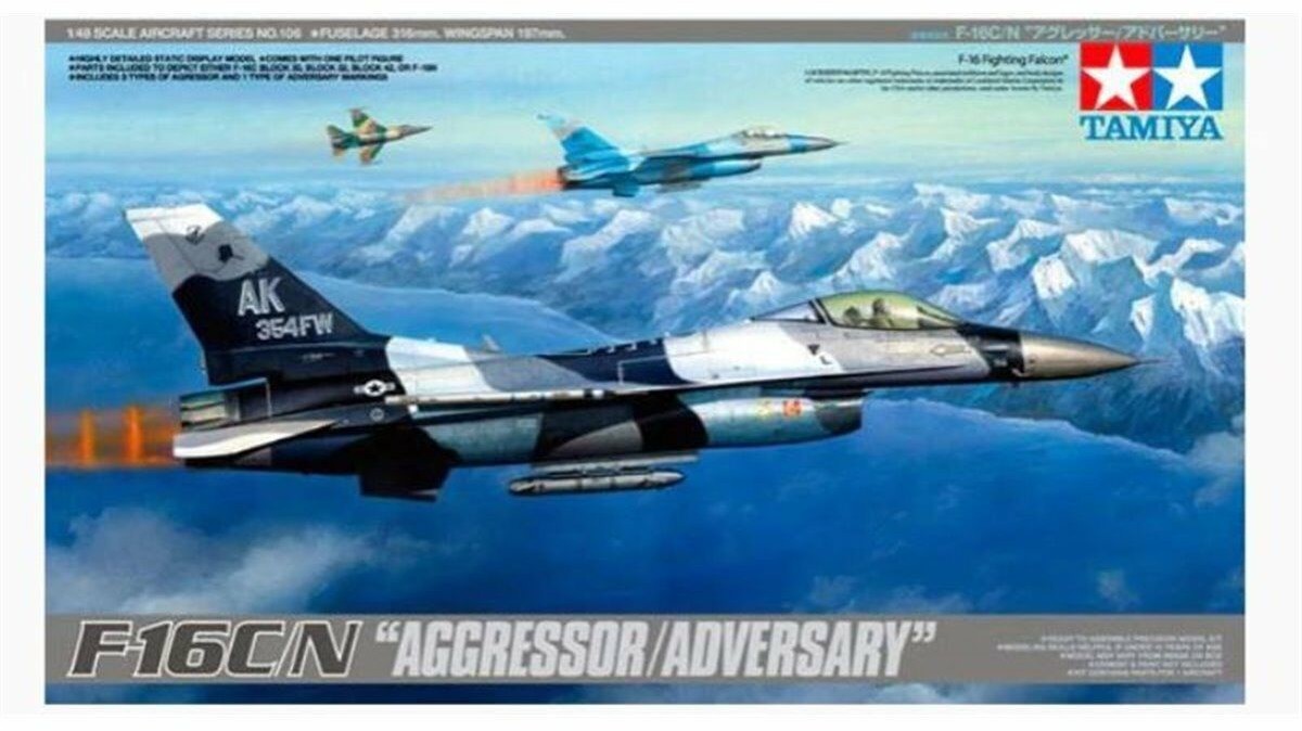Tamiya TAMIYA  F-16C/N Aggressor/Adversary 61106