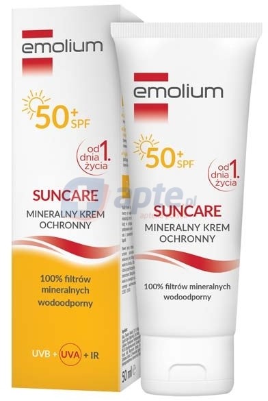 Nepentes Emolium SUNCARE Mineralny krem ochronny SPF50+ 50ml