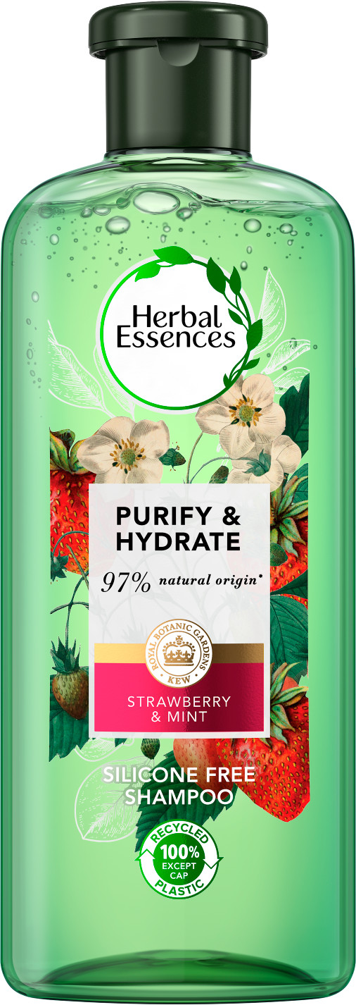 Herbal Essences Cleanse oczyszczający szampon do włosów, 400 ml