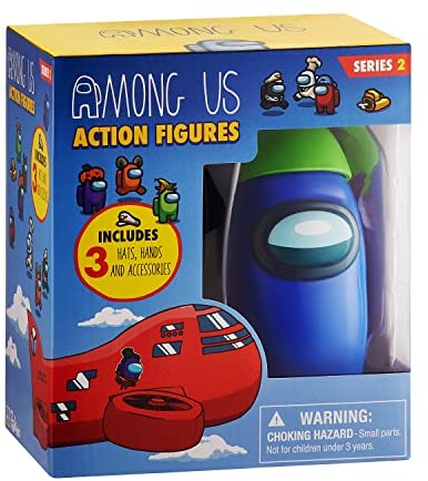 Among Us AmongUs Figurka Akcji 1 Pak w Pudełku S2 AU6210-A