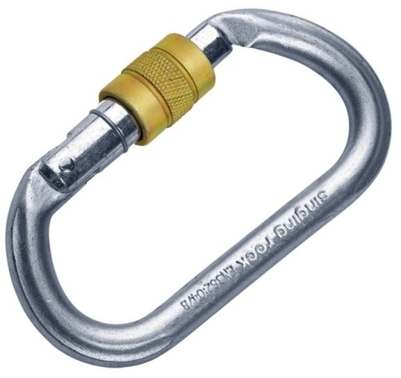 Singing Rock Karabinek Oval Steel Connector odRęki