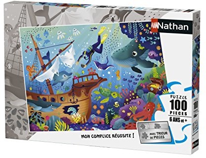Nathan Puzzle Das Waterworld 100-częściowy, 86765 86765