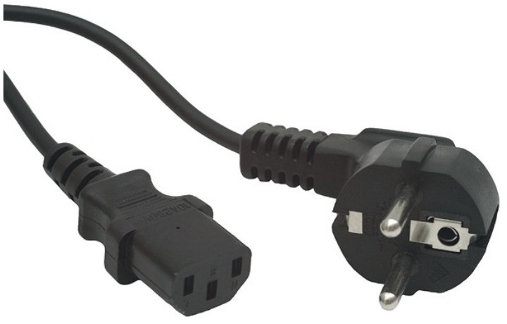 020 Kabel Przewód Zasilający Do Komputera 1,5M