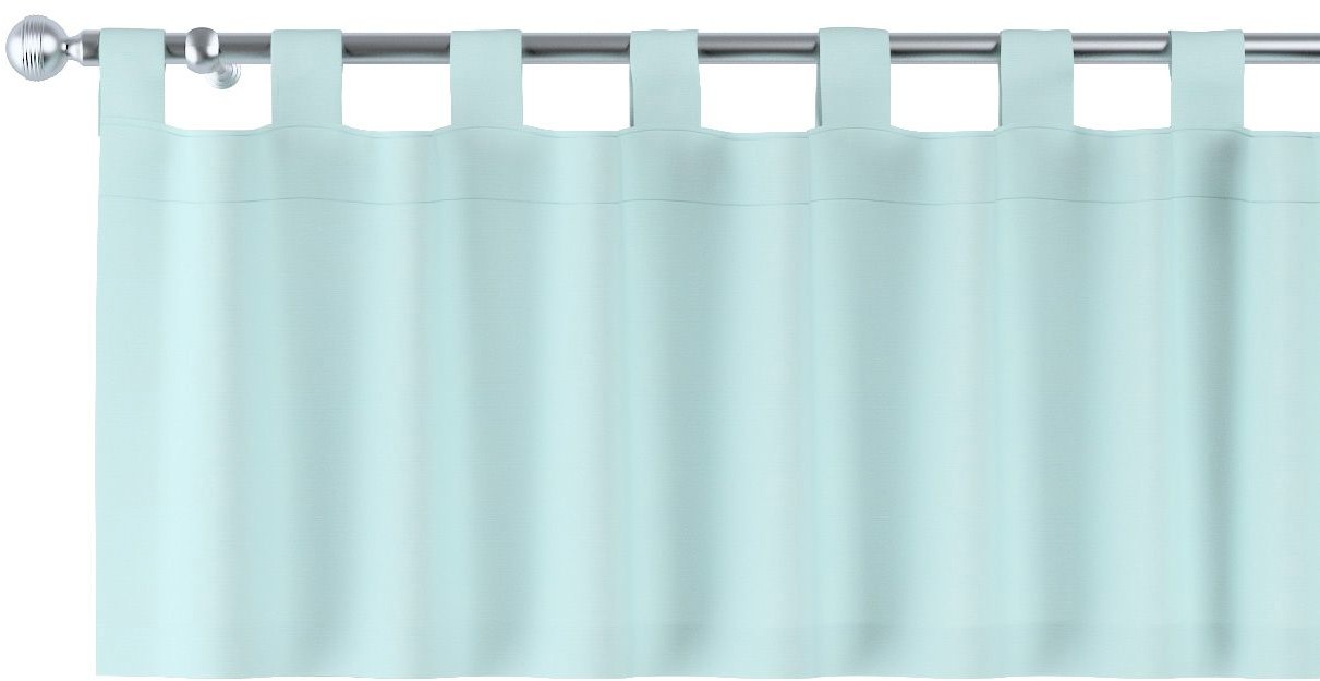 Dekoria Lambrekin na szelkach pastelowy błękit 390 × 40 cm Cotton Panama 1358-702-10