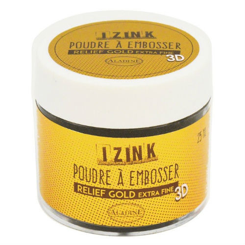 Aladine Puder do embossingu 25 ml Aladine - GOLD EKSTRA DROBNE 10204
