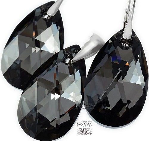 Arande SWAROVSKI kolczyki wisiorek SILVER NIGHT SREBRO 4074683348