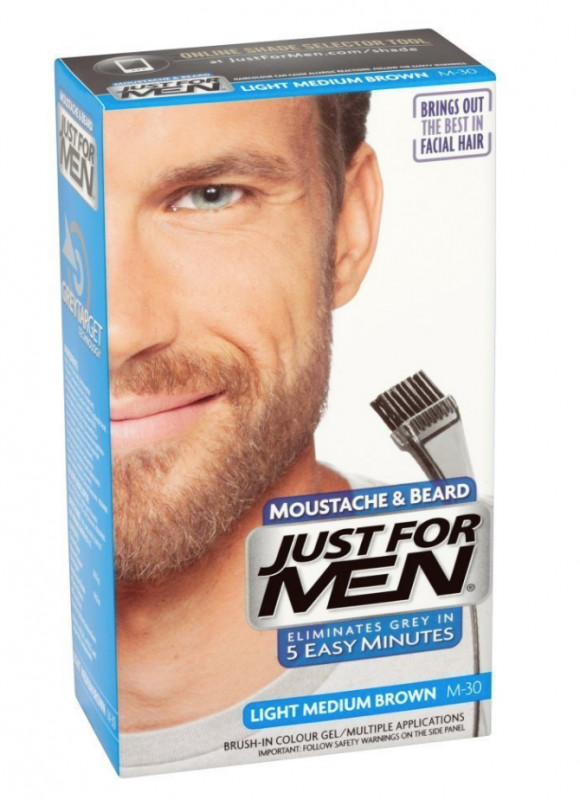 Combe International Limited Just For Men M-30 JASNY ŚREDNI BLOND / Żel: Broda,Wąsy,Baki Just For Men M-30