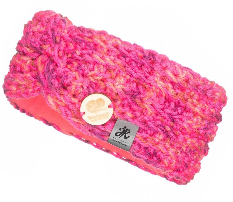 Pleciona opaska na głowę Handmade