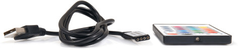 Maxled KOLORENO Sterownik na podczerwień (IR) IR 24-5V USB do taśm LED STL_IR 24-5V-USB