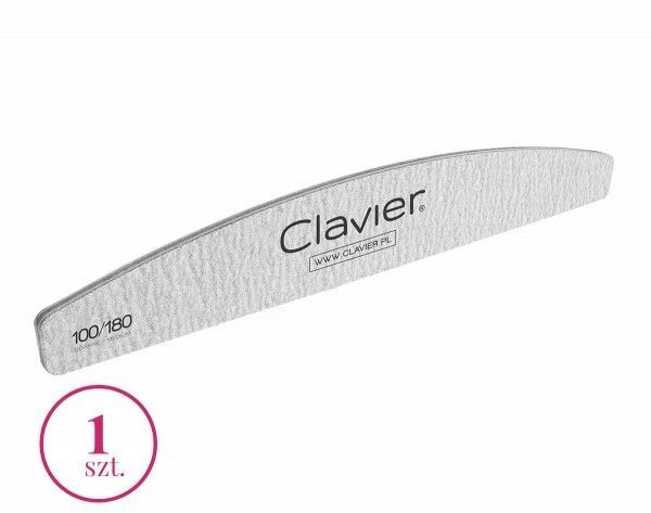 Clavier CLAVIER PILNIK DO PAZNOKCI, MANICURE ZEBRA ŁÓDKA (1SZT) -100/180