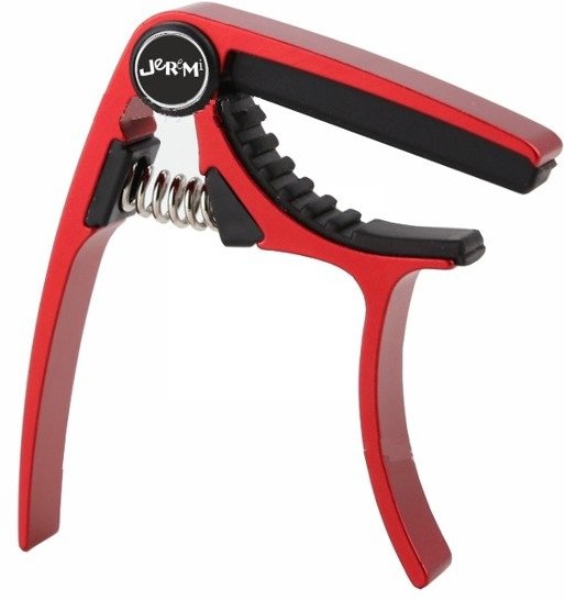 Jeremi U20 czerwony kapodaster do ukulele