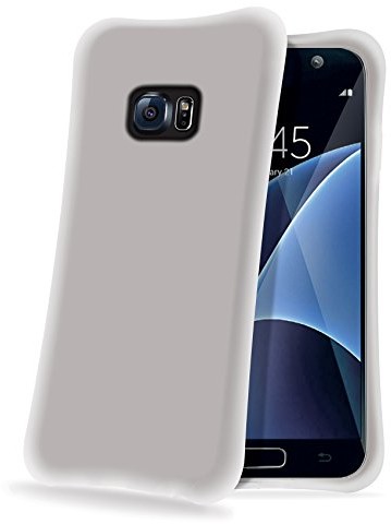 Celly Ice Cube Cover Samsung Galaxy S7 White, Ice cube590wh ICECUBE590WH