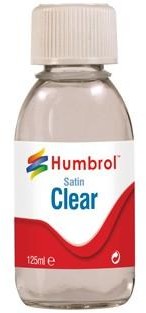 Humbrol Bezbarwny satynowy akrylowy (Satin Clear) / 125ml Humbrol AC7435