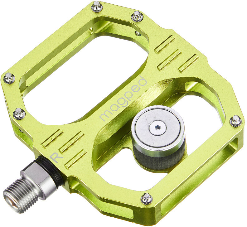 magped magped Sport 2 Magnetic Pedals, green 150N 2021 Pedały MTB 9120093500315