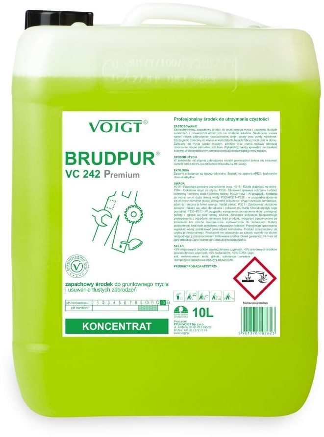 Voigt BRUDPUR Premium 10l VC242 na plamy z oleju, smaru CPGC0012