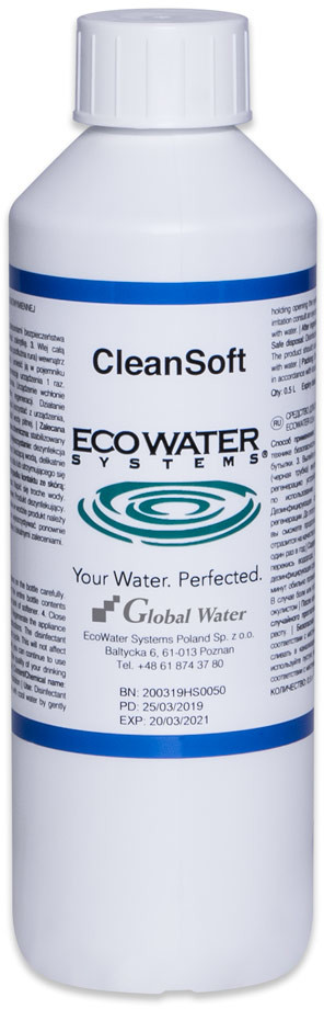 Ecowater Preparat do dezynfekcji zmiękczaczy wody CleanSoft