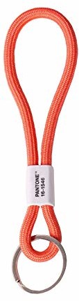 Pantone designerska smycz na klucze Key Chain Short | brelok do kluczy wytrzymały i kolorowy | krótki | oberżyna 229 | oberżyna, kolor: pomarańczowa