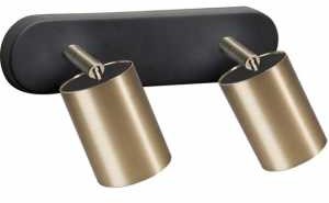 Nowodvorski Listwa Eye 8817 lampa oprawa sufitowa 2x35W GU10 czarna/mosiądz