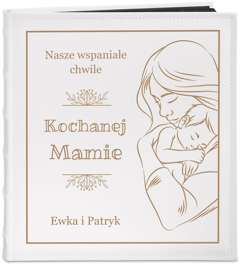 NA Murrano Album Zdjęcia GRAWER Upominek Dla MAMY ALB-BC-BK-CO2-019